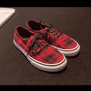 Vans Plaid Canvas Shoes (SOLD)
